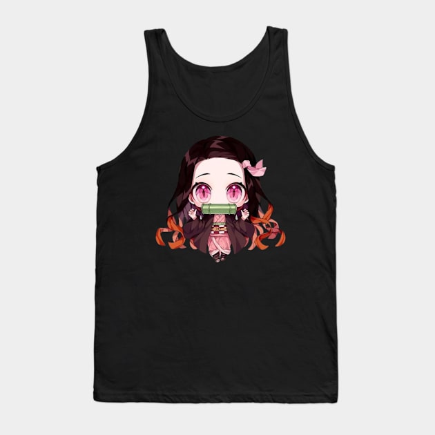 Nazuko half demon Tank Top by travisbrown